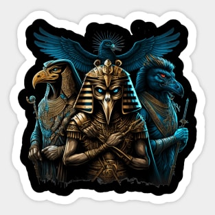 Ancient Egyptian Mythology Action Sticker